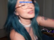 Ma voisine nympho me fait visiter son appartement et sa chatte poilue - Française ALT Baise Hard 14/16