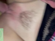 Fucked amateur submissive teen schoolgirl wearing skirt and fishnets ~tight pussy creampie 15/16