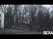 Big natural tits jiggling as her girlfriend licks her pussy 10/16