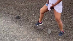 LittleFeet Piss On The Black Desert💦😏