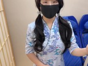 空姐的兼职，粉嫩阴道服务头等舱乘客 4/16