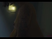 Sanktor - INKED GIRL WITH NATURAL TITS TEASING 3/16