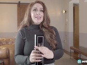 Time Of An Interview With Big Tit Stephanie 8/16