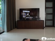 I watch a movie while being sucked off 3/16