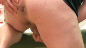 Risky Masturbation In My Female Doctors Office Cumming Just In Time Before My Physical Exam