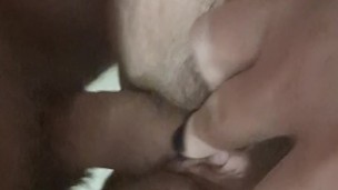 Pounding my wifes pussy