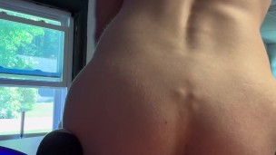 Birthday twink gets naughty