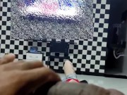 OLD CLOTHES EXPLODE DURING SEX SESSION WITH ANAL PLUGS IN THE ASS 2/16