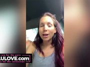 Big boobs babe getting her lips done behind the scenes real life candids & why & pussy spreading closeup JOI - Lelu Love 12/16