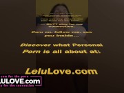 Big boobs babe getting her lips done behind the scenes real life candids & why & pussy spreading closeup JOI - Lelu Love 2/16