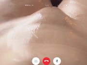 POV video call to a Russian girlfriend, virtual sex with conversation 16/16