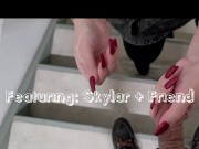 Staircase Handjob 16/16