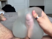 Lazy Sunday *asmr moaning* fucking my toy in the ass 13/16