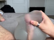 Lazy Sunday *asmr moaning* fucking my toy in the ass 14/16