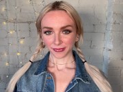 POV Jean Jacket JOI Face Fetish Dirty Talk Cum Countdown 3/16