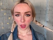 POV Jean Jacket JOI Face Fetish Dirty Talk Cum Countdown 5/16