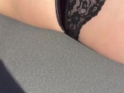 he comes to spread his sperm sunscreen on my face 9/16