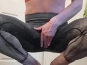 Baby Girl can't hold her pee ❤️ (floods pants and floor) 6/16