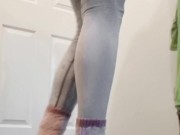 Baby Girl can't hold her pee ❤️ (floods pants and floor) 9/16