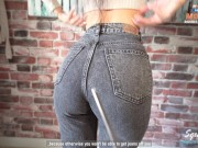 Cunning Stepfather fucked his hot naive Stepdaughter through ripped jeans 4/16