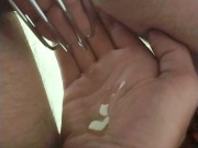 Precum tears day 80 something of my gf giving control of orgasms to mistress's on here.  12/16