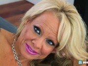 Big Tit MILF In Fishnets Is Horny For You 10/16