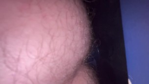 First time with my blue dildo