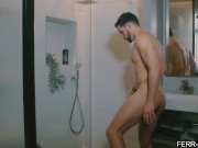 Handmaiden lays down to rest houseguest walks wakes her up to have sex 2/16