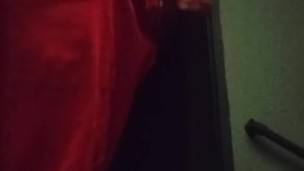 Risky load drop outside in my apartments stairwell