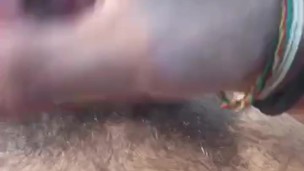 Horny twink jerking his big young uncut dick