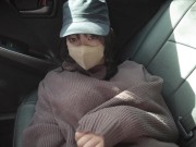 ドライブデート！山奥の車内でカーセックス。オマンコに吸い付いてくる肉棒に何度も絶頂。（日本人、素人、個人撮影） 1/16