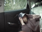 ドライブデート！山奥の車内でカーセックス。オマンコに吸い付いてくる肉棒に何度も絶頂。（日本人、素人、個人撮影） 5/16