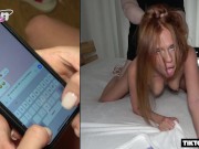 FROM TIKTOK TO CUM SLUT - Redhead Influencer Loves It ROUGH - Holly Molly 14/16