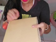 JOI POV-colega da escola tira a tua virgindade🥵💦 virtual sex/ROLEPLAY/big ass/WIN 2/16