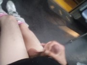 Public Empty Train Video - Screenshot 14 of 16 - Solo Masturbation