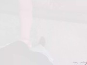 Contractor Seduced by Big Tit Hotwife With The Ol' Towel Trick 3/16