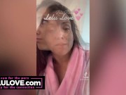 Big boobs babe sharing tumor surgery updates & behind porn scenes daily candids & stretching in yoga pants - Lelu Love 3/16