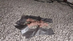 Army Guy Taped Under My Desk While I Play Games!