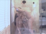 You fuck 2 hot girls and cum on their asses 12/16