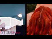 The Big British Blowjob Race - Jasmine Brooks vs Ellie Shou 10/16