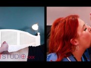 The Big British Blowjob Race - Jasmine Brooks vs Ellie Shou 9/16