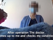 DAY6: TWO NURSES TEST A PATIENT'S NEW DICK with their big asses 1/16