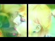 The Big British Blowjob Race - Gigi Rouge vs Gina Varney 1/16