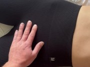 I want him to cum on my butt in leggings 9/16