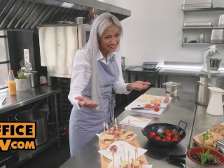 POV – Veronica Leal is the hottest chef in town and she wants some relief