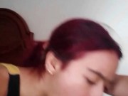 My stepsister and I got horny with our parents in the next room 2/16