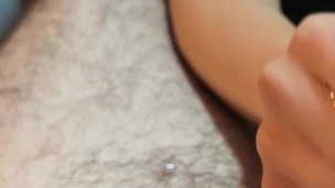 ivy doing a softdom handjob, 1 cumshot, maybe 2?