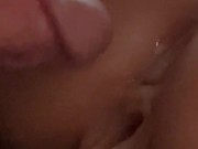 Thick throbbing cock barely fits🍆💦💦💦 10/16