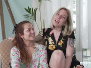 Ersties : Hot Lesbian Couple Enjoy Bondage and Sex Toys 2/16