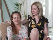 Ersties : Hot Lesbian Couple Enjoy Bondage and Sex Toys 4/16